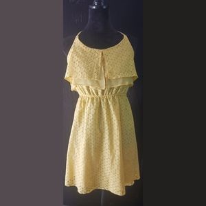 Yellow summer dress